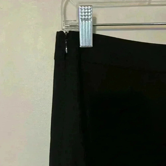 Designer black midi pencil skirt - Picture 6 of 7